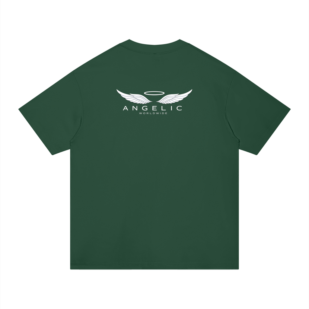 ANGELIC Worldwide Tee – Clean White