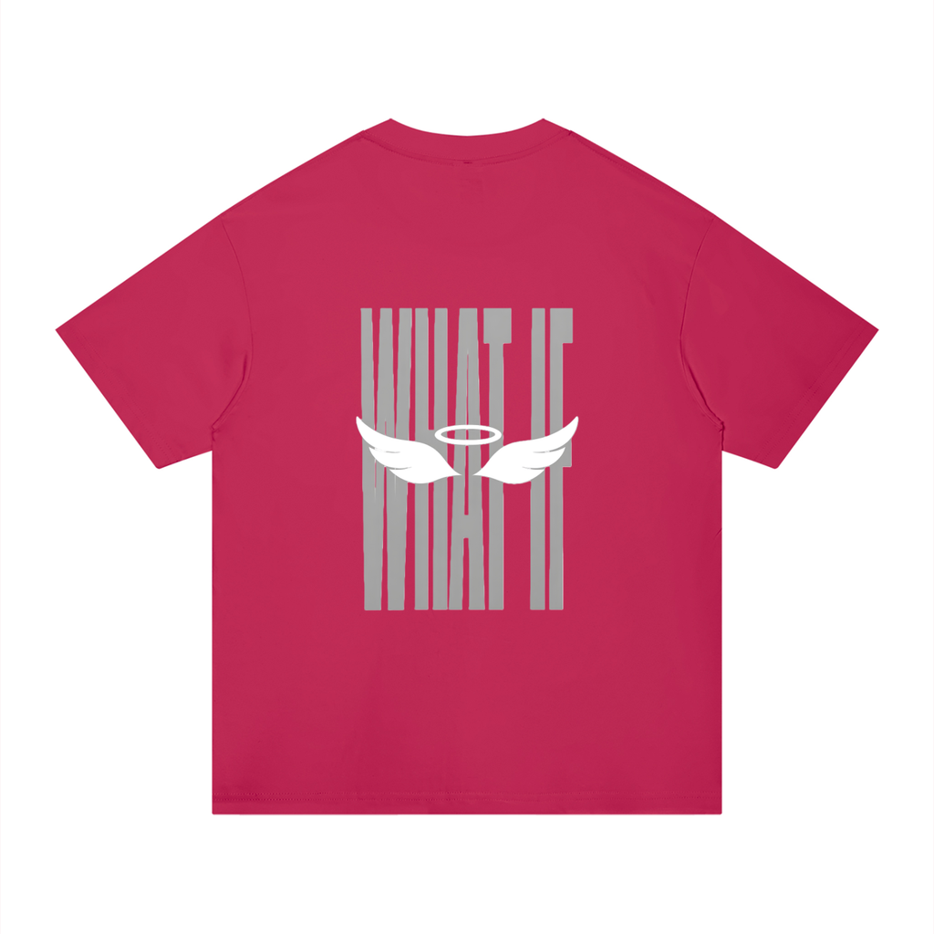 ANGELIC "WHAT IF" Tee – Minimal Graphic