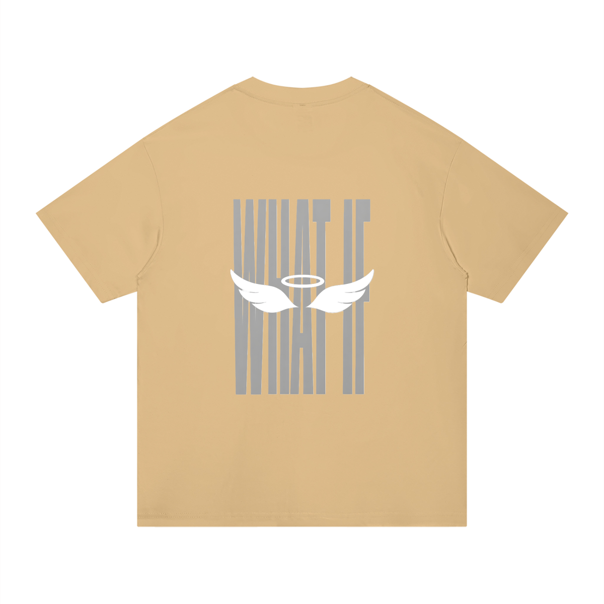 ANGELIC "WHAT IF" Tee – Minimal Graphic