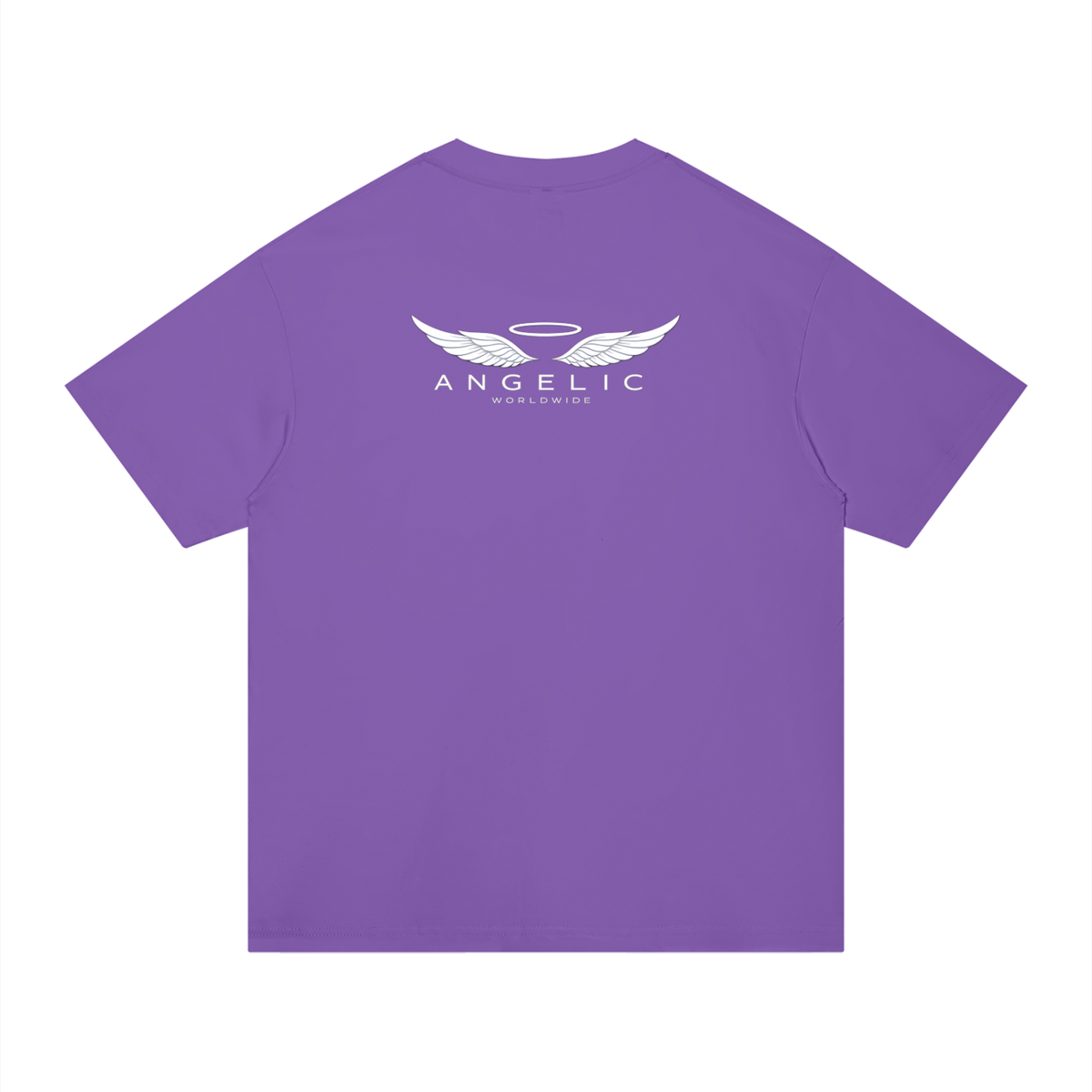ANGELIC Worldwide Tee – Clean White