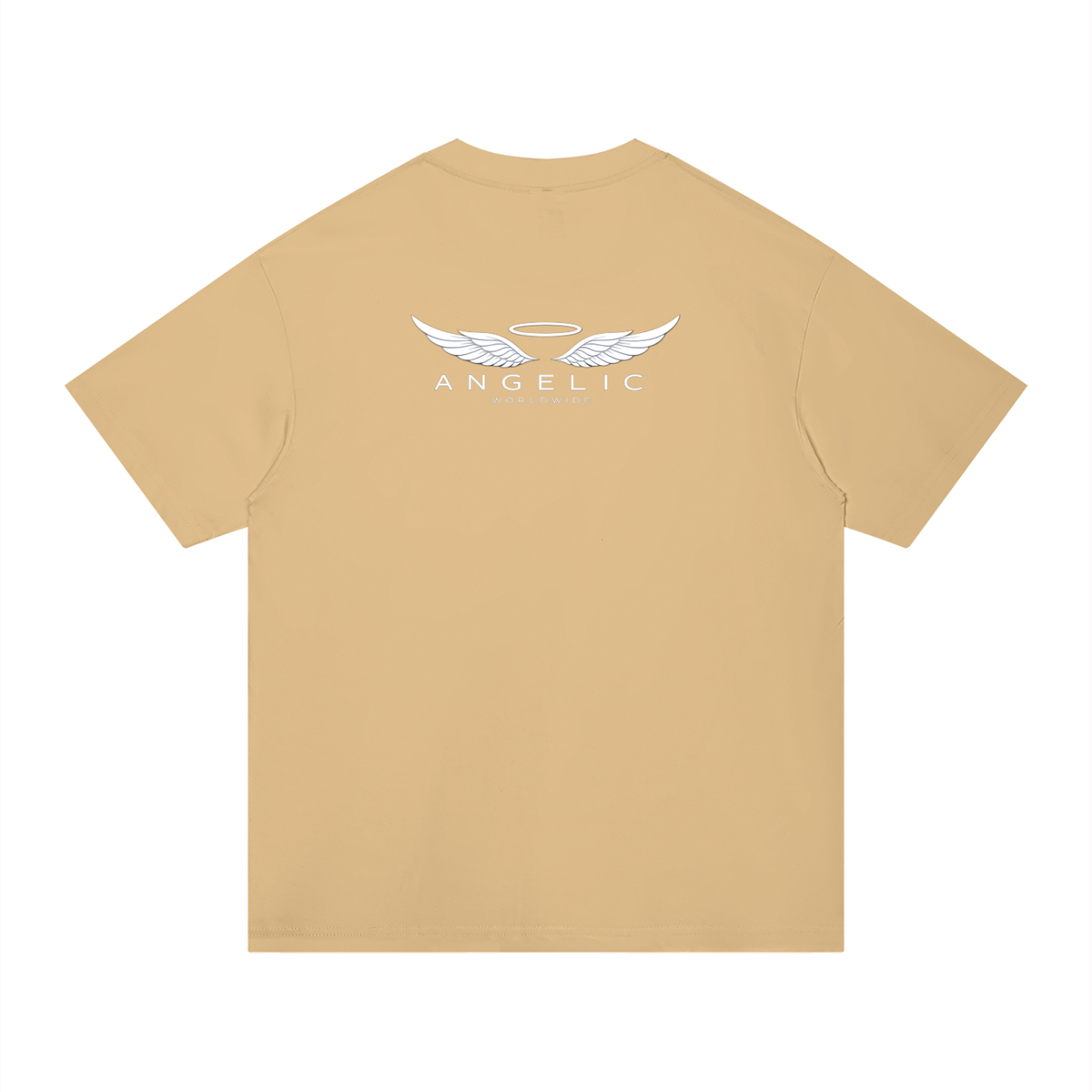 ANGELIC Worldwide Tee – Clean White