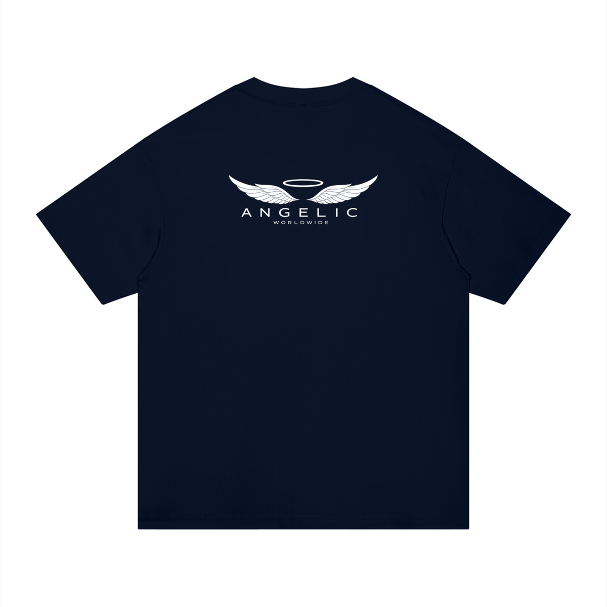 ANGELIC Worldwide Tee – Clean White