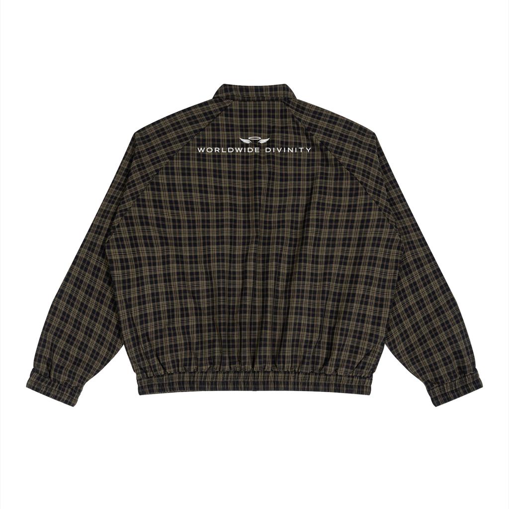 ANGELIC Divinity Track Jacket – Plaid Worldwide