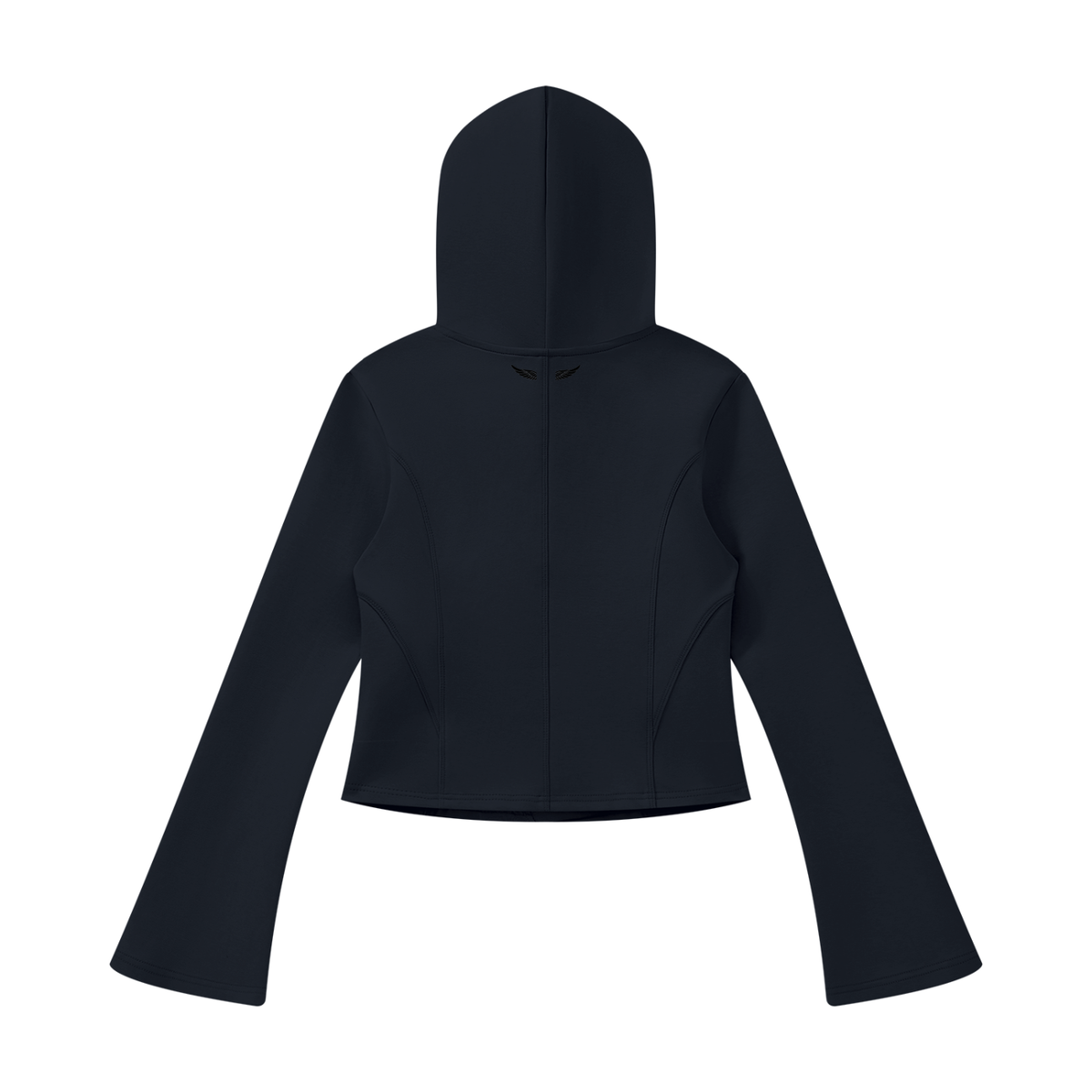 ANGELIC Women's Bell Zip Hoodie