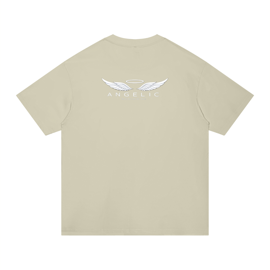 ANGELIC Worldwide Tee – Clean White