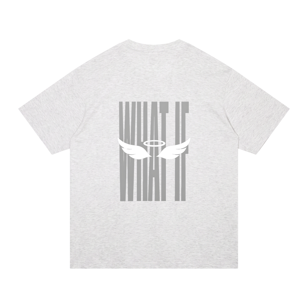 ANGELIC "WHAT IF" Tee – Minimal Graphic