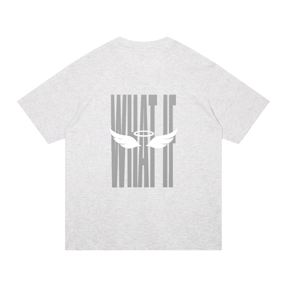 ANGELIC "WHAT IF" Tee – Minimal Graphic