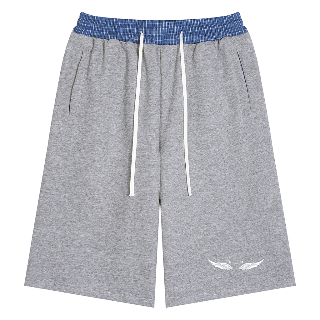 ANGELIC “Fell to Rise” Plaid Waist Shorts