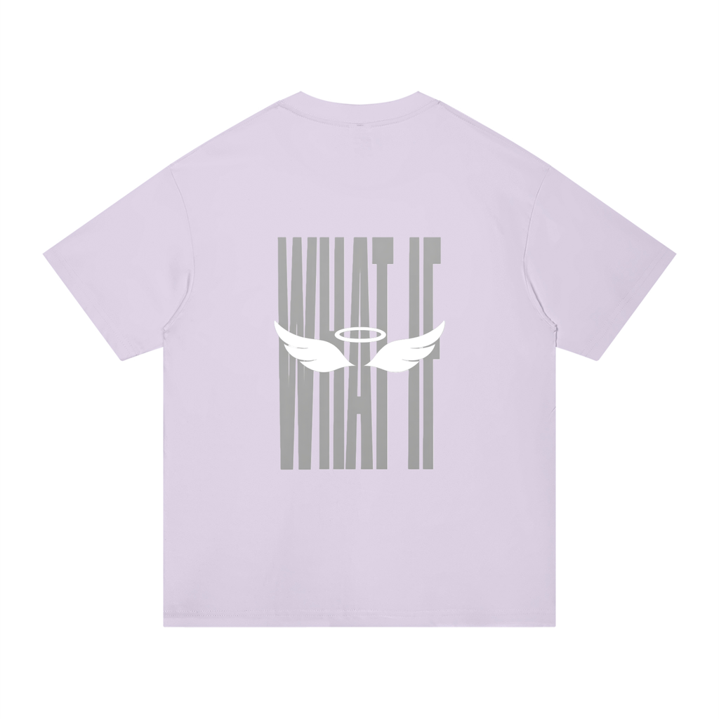ANGELIC "WHAT IF" Tee – Minimal Graphic