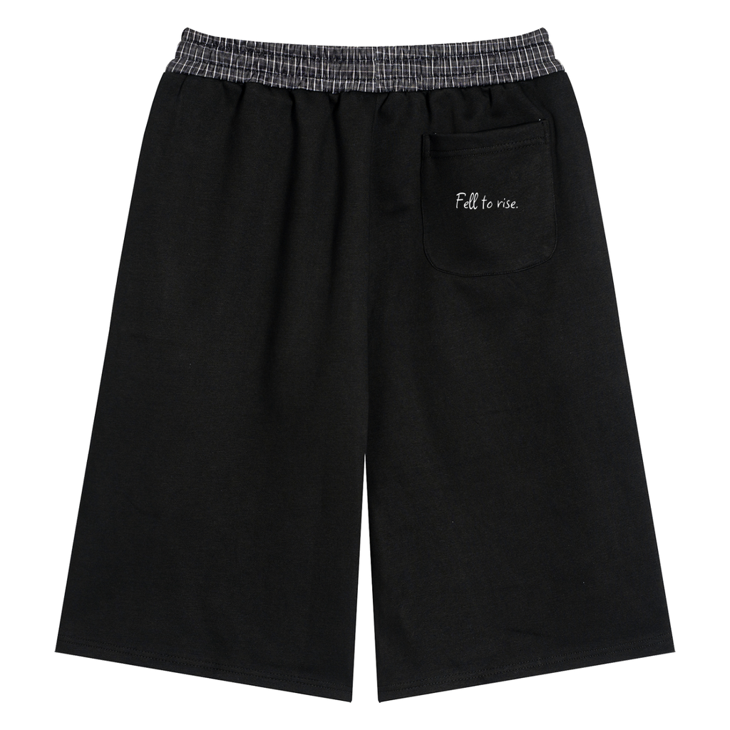 ANGELIC “Fell to Rise” Plaid Waist Shorts