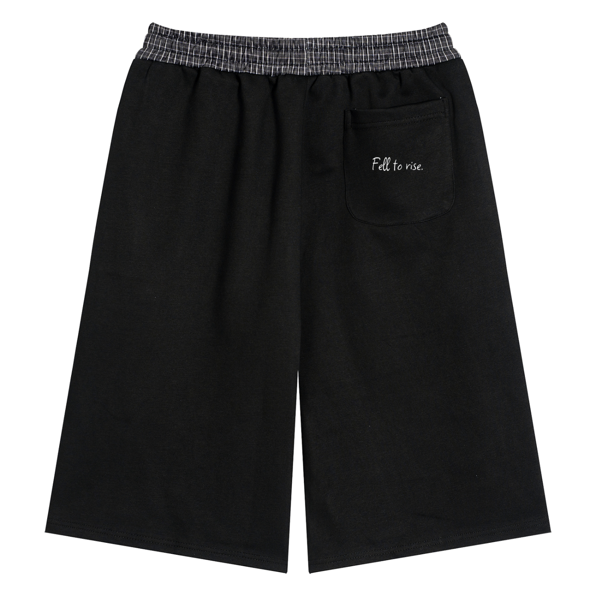ANGELIC “Fell to Rise” Plaid Waist Shorts