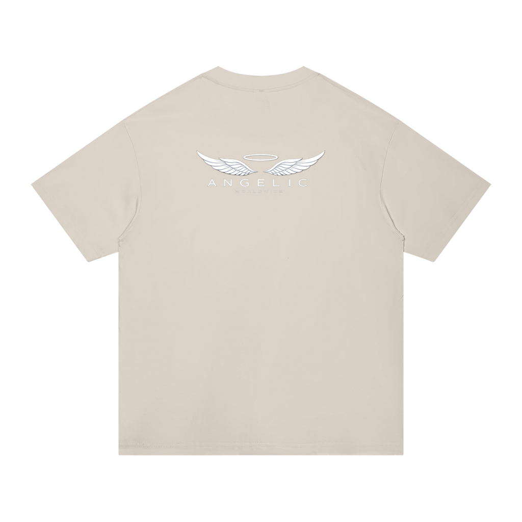 ANGELIC Worldwide Tee – Clean White