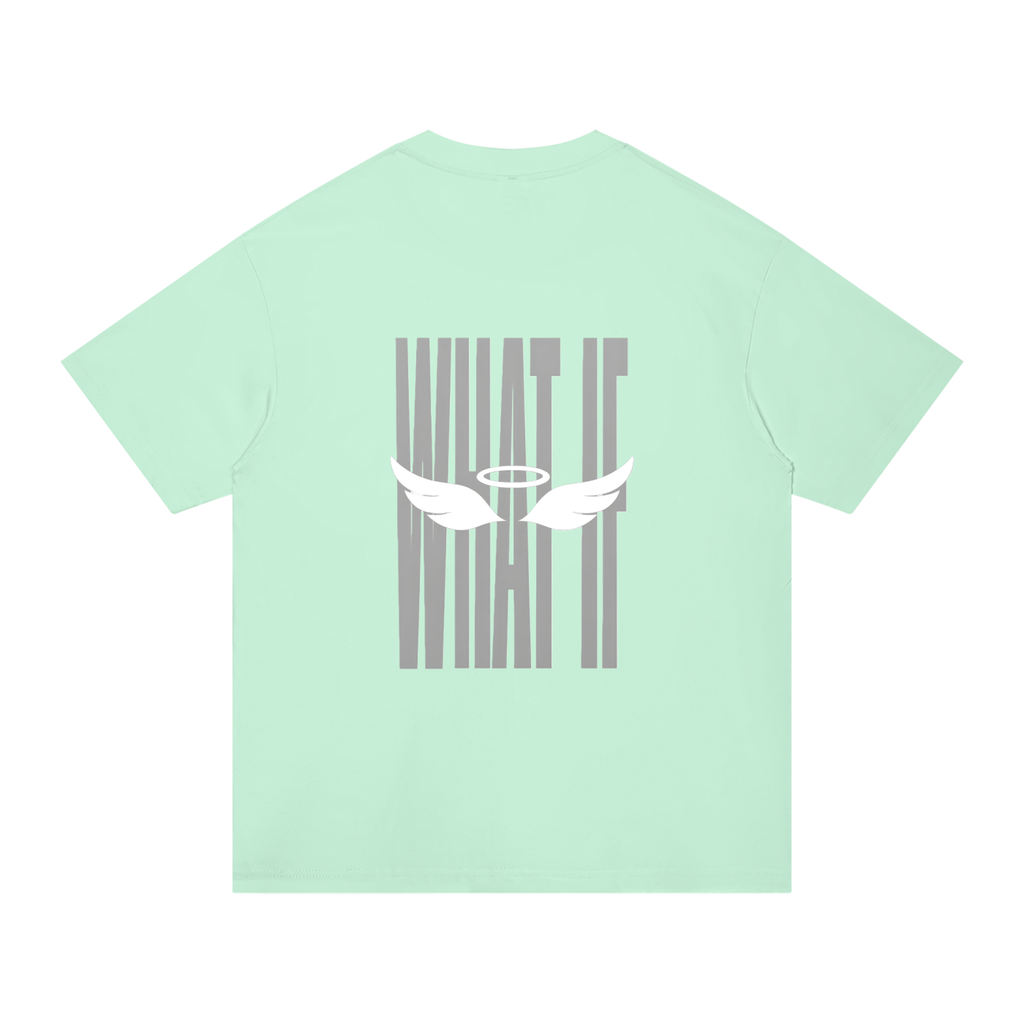 ANGELIC "WHAT IF" Tee – Minimal Graphic