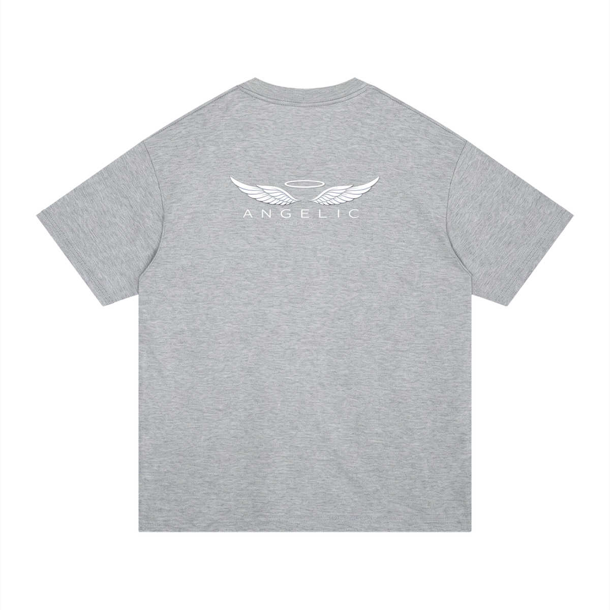 ANGELIC Worldwide Tee – Clean White