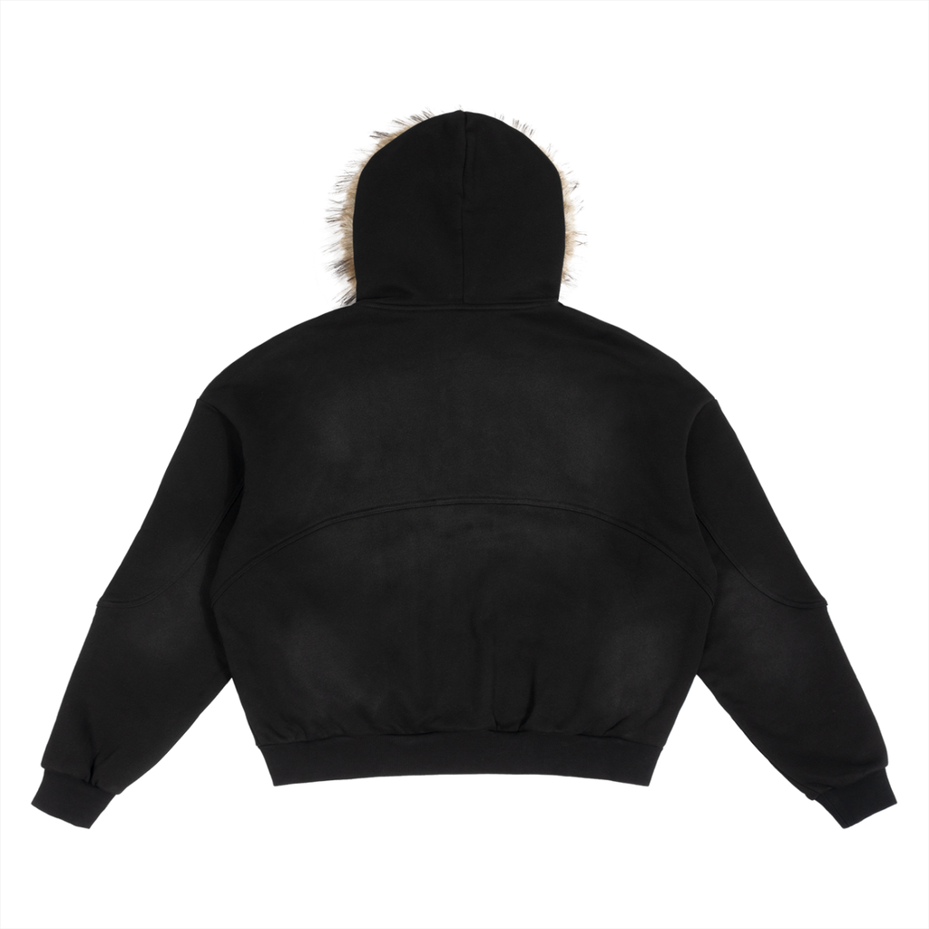 ANGELIC Zip Up - Detachable fur hood