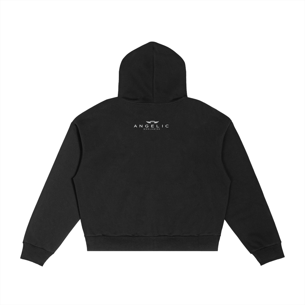 ANGELIC Original Plaid Hoodie Zip-up