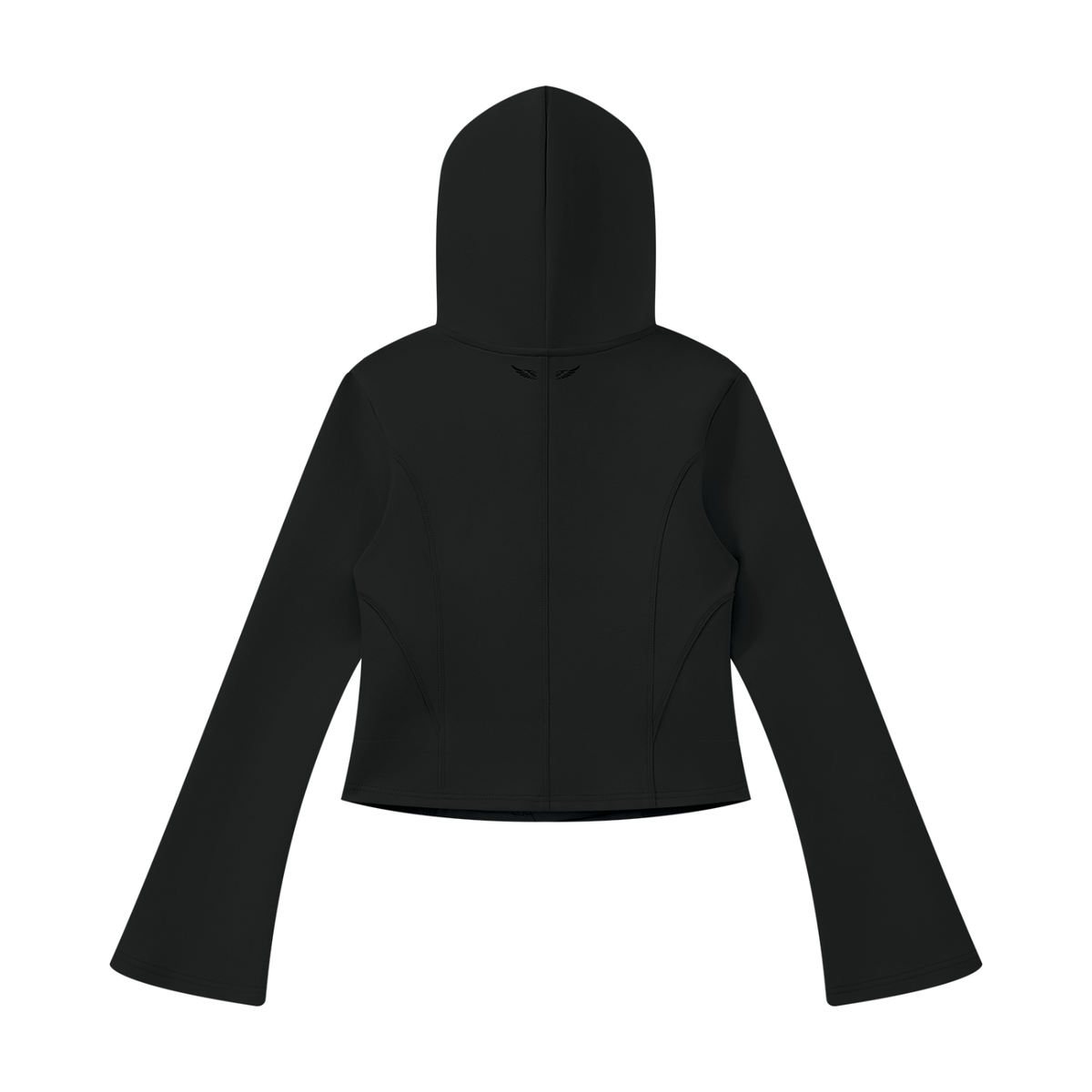 ANGELIC Women's Bell Zip Hoodie