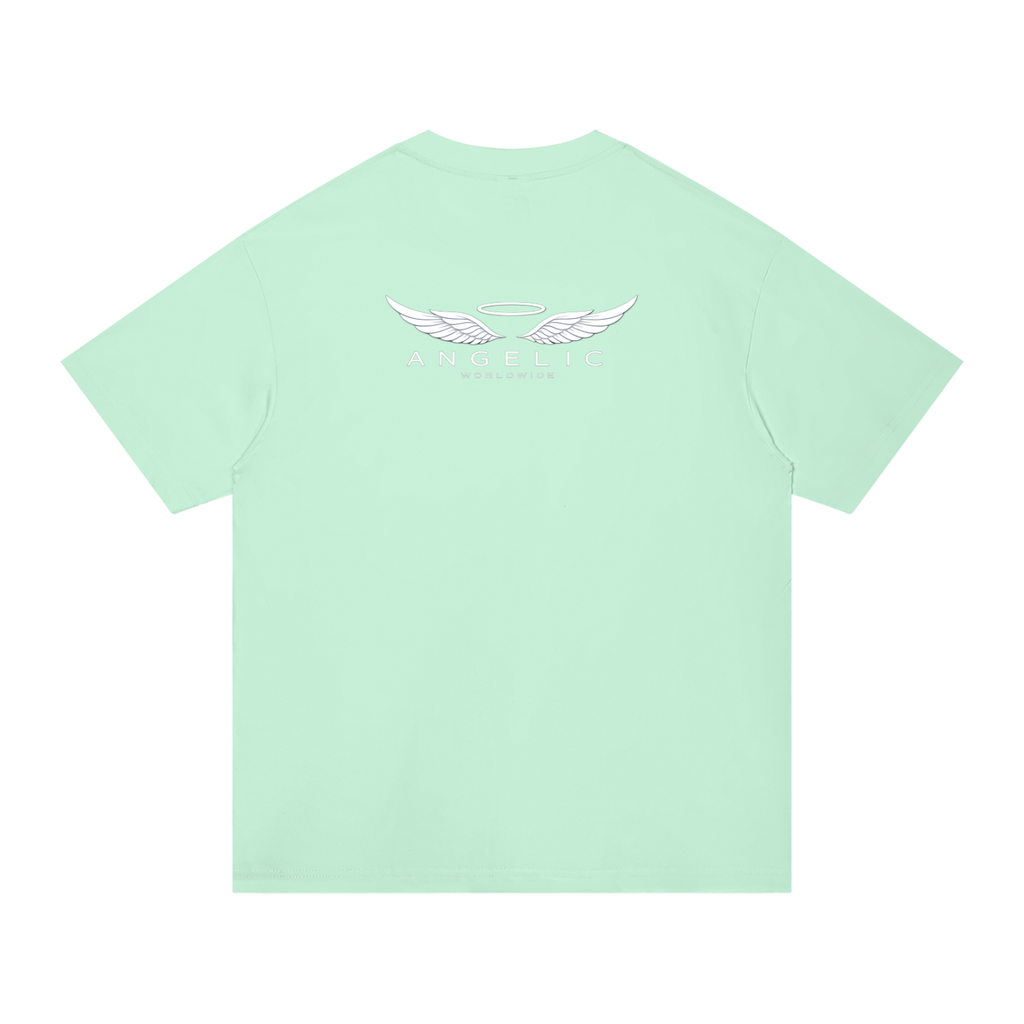 ANGELIC Worldwide Tee – Clean White