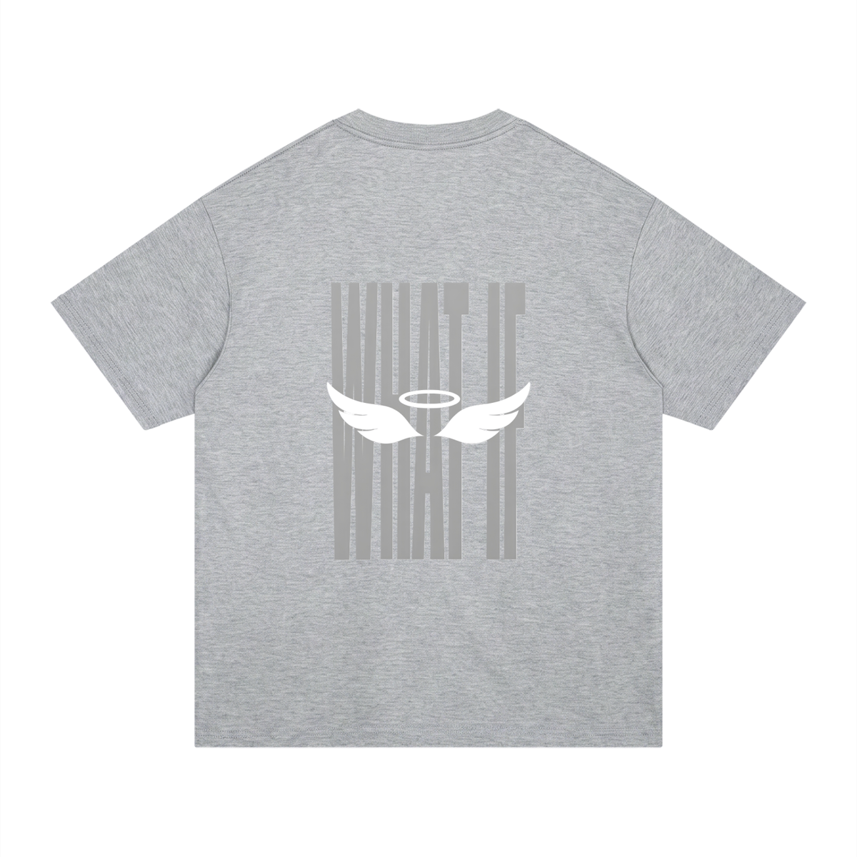 ANGELIC "WHAT IF" Tee – Minimal Graphic
