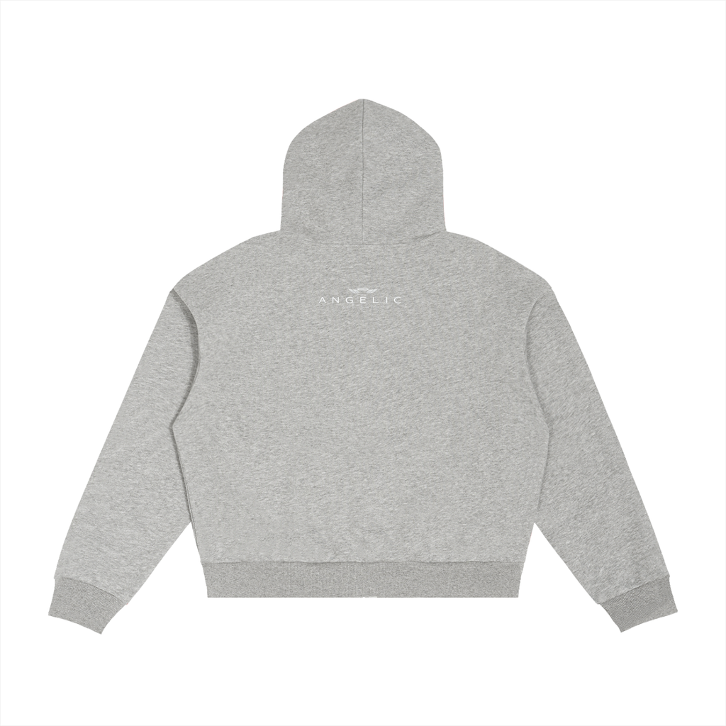 ANGELIC Original Plaid Hoodie Zip-up
