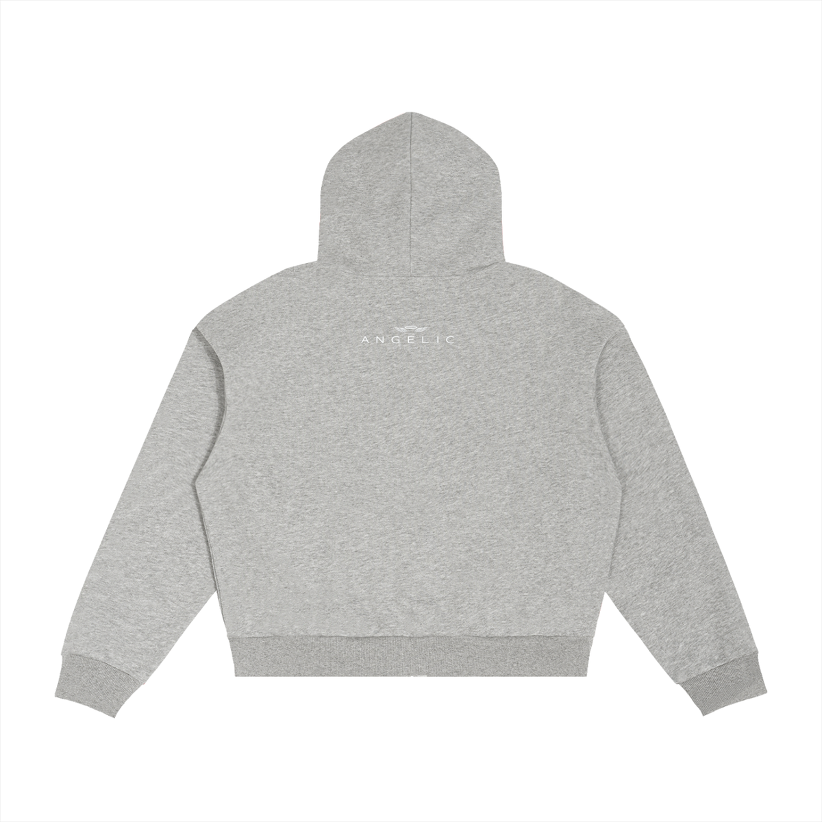ANGELIC Original Plaid Hoodie Zip-up