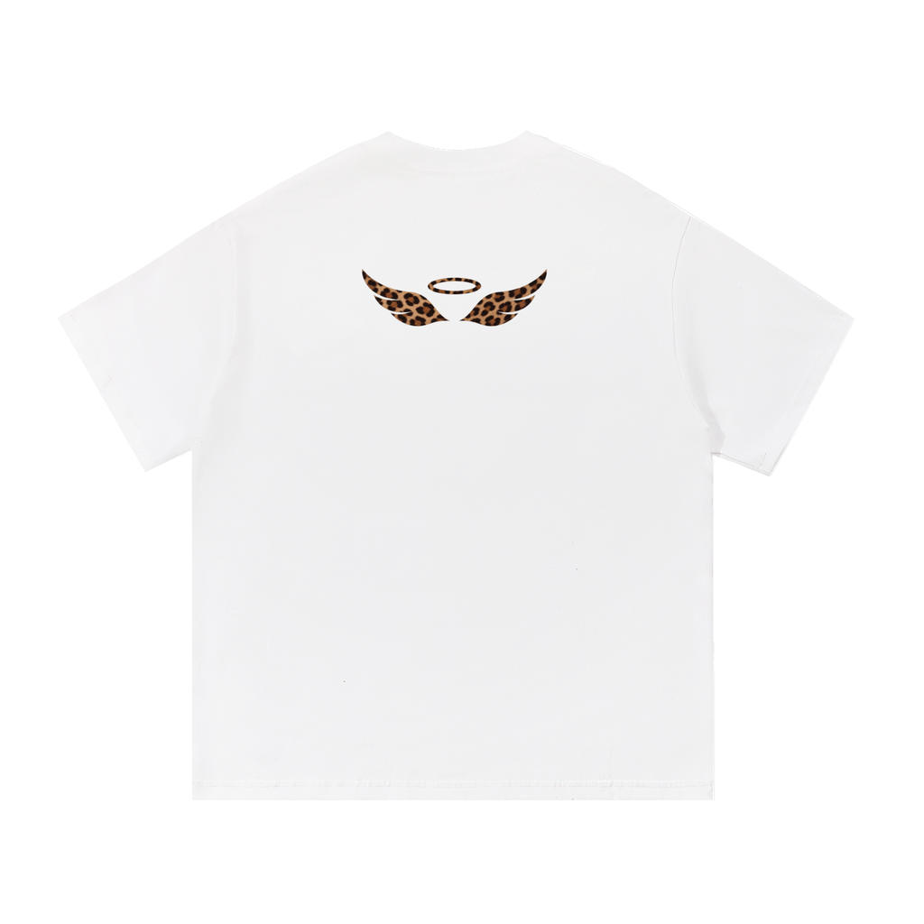 ANGELIC Leopard White Tee