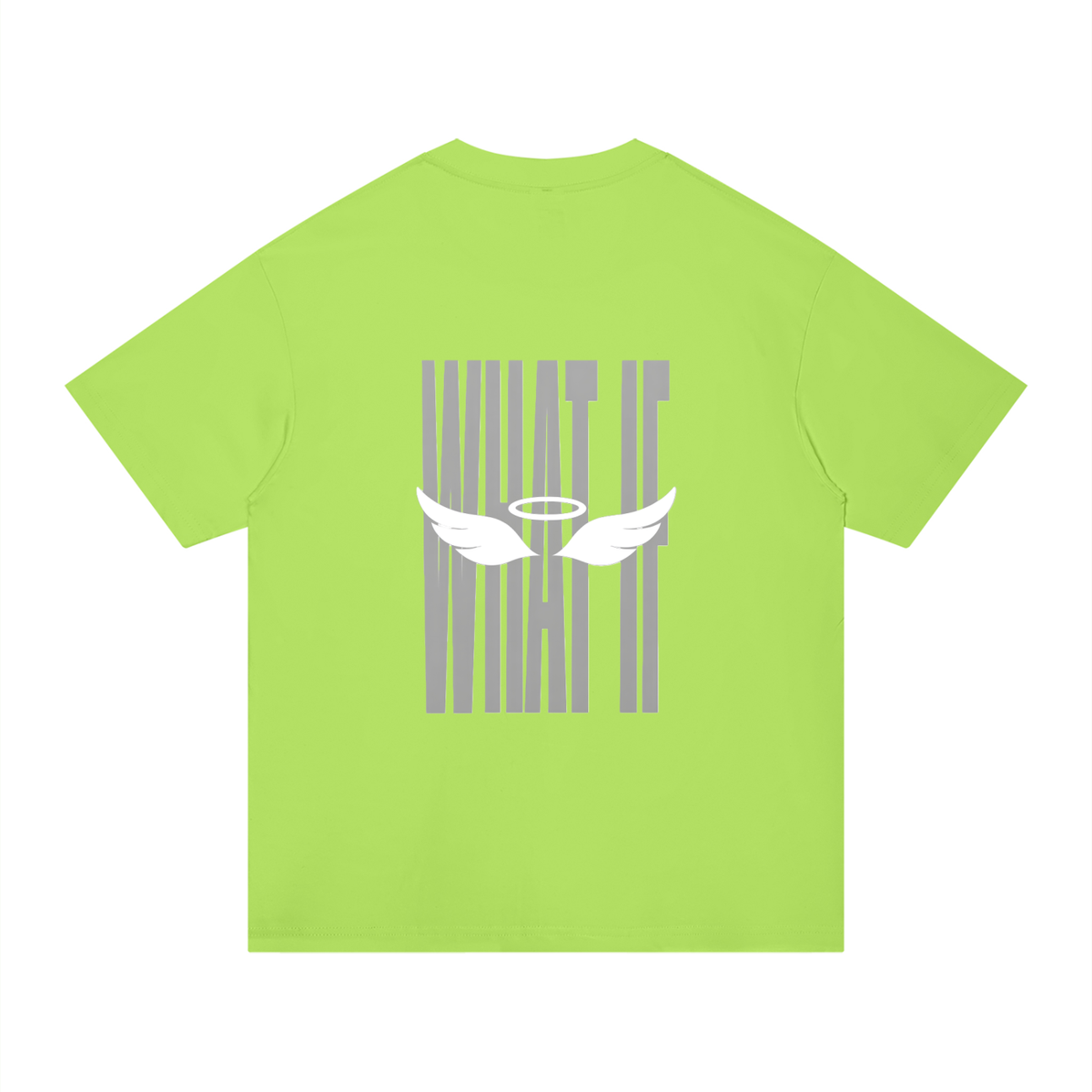 ANGELIC "WHAT IF" Tee – Minimal Graphic