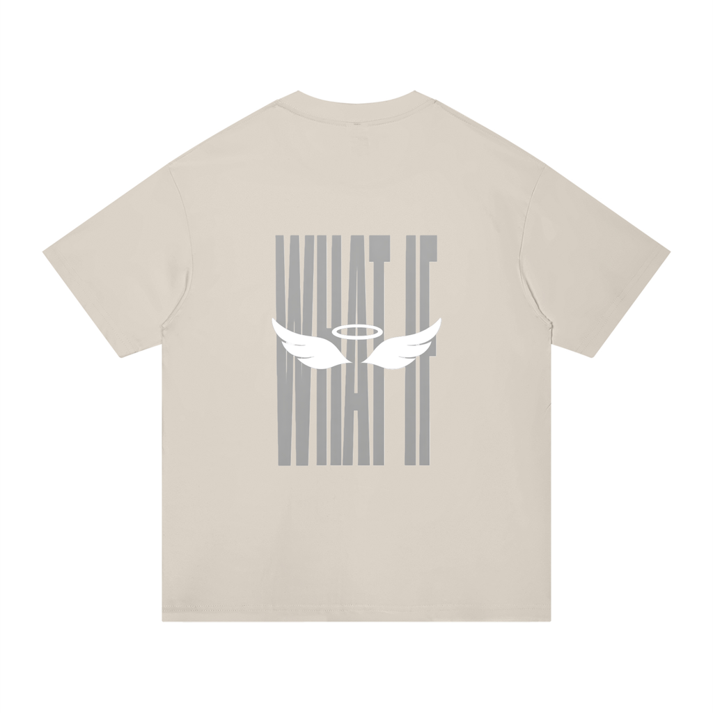 ANGELIC "WHAT IF" Tee – Minimal Graphic