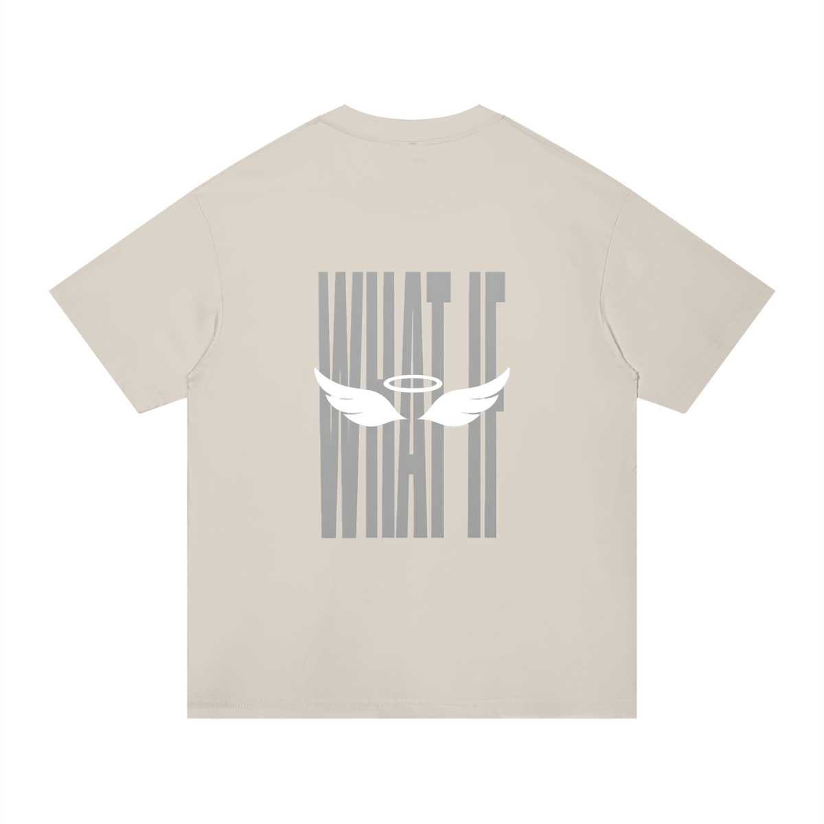 ANGELIC "WHAT IF" Tee – Minimal Graphic