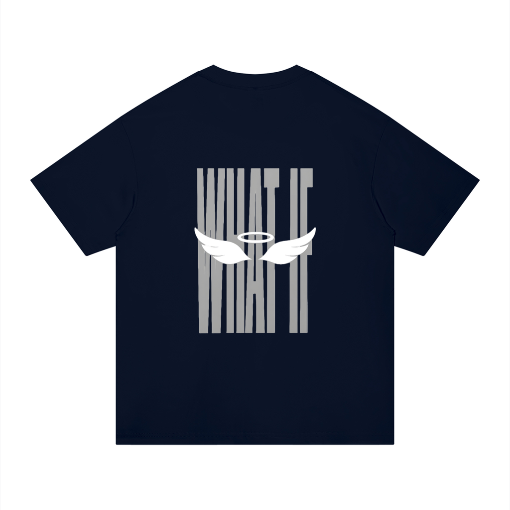 ANGELIC "WHAT IF" Tee – Minimal Graphic